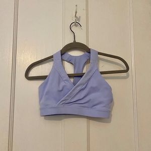 Lululemon Periwinkle Blue Racerback Sports Bra